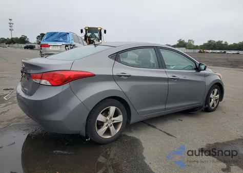 2013 Hyundai Elantra Gls from USA, damaged, VIN 5NPDH4AE2DH215867